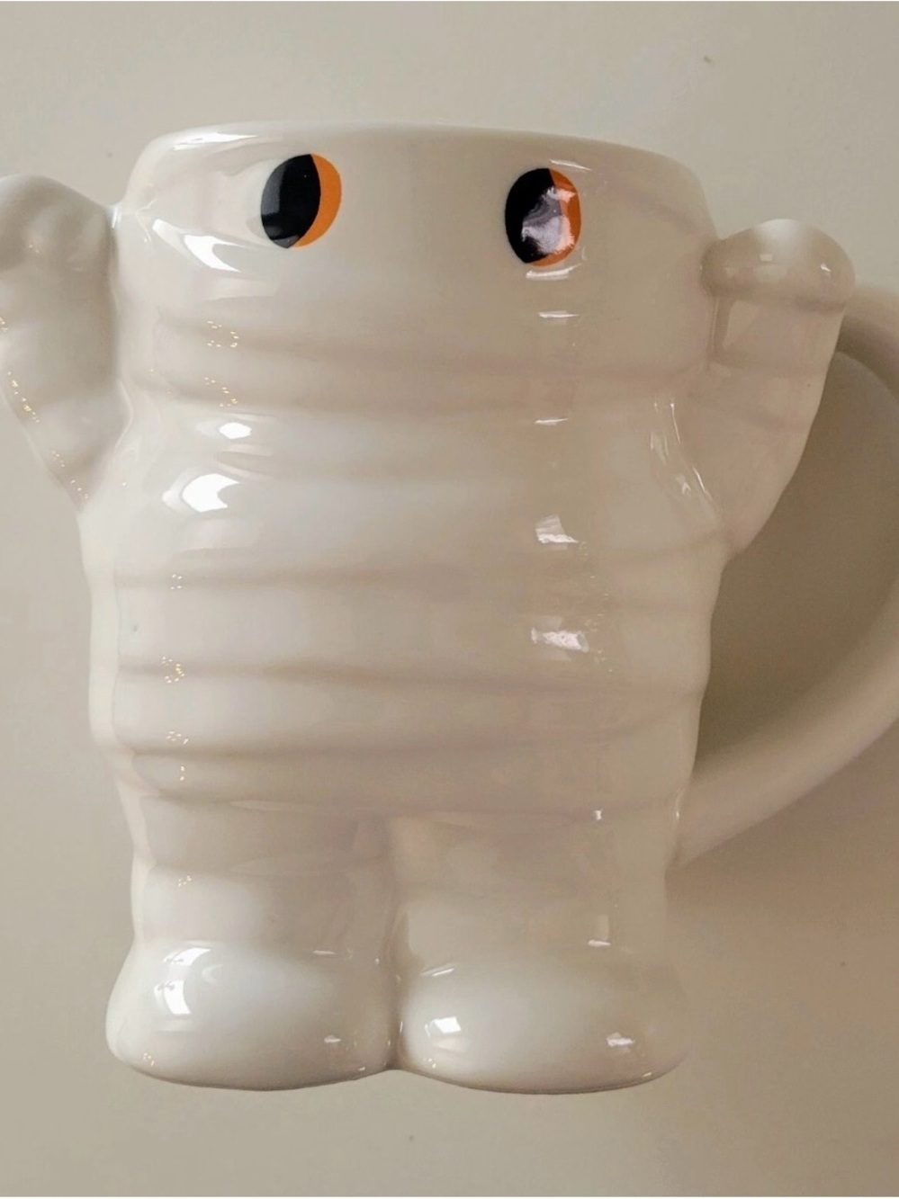 Spritz 2022 12oz Halloween Mummy Figural Mug Stoneware 4.75" Hyde Eek Target New